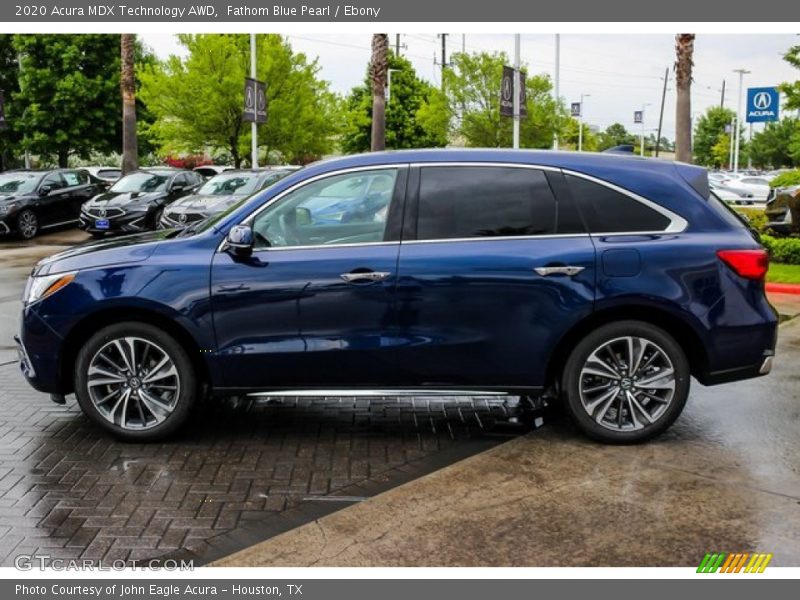  2020 MDX Technology AWD Fathom Blue Pearl