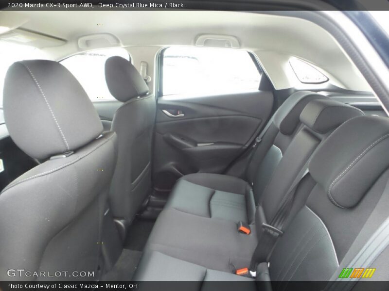 Rear Seat of 2020 CX-3 Sport AWD