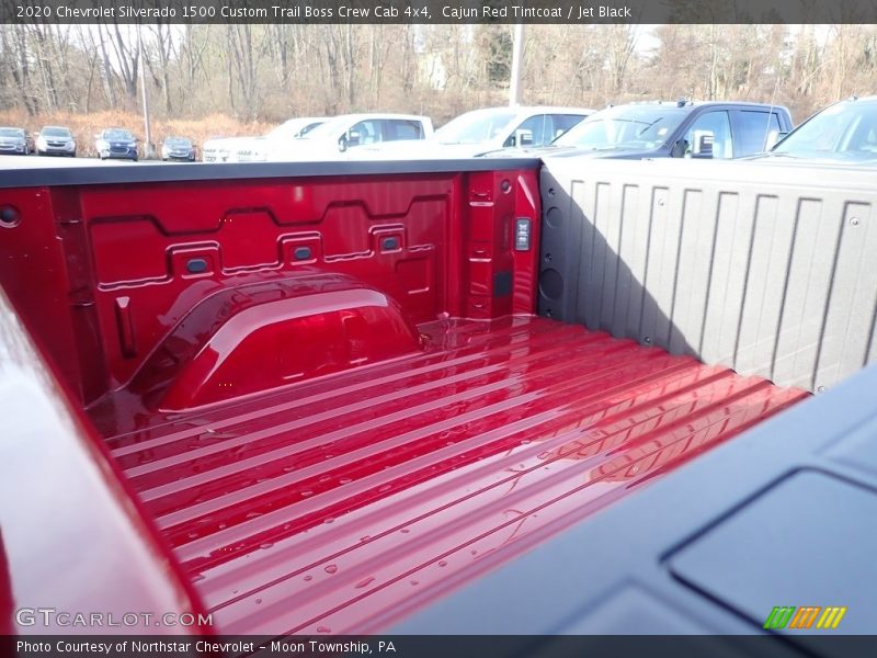 Cajun Red Tintcoat / Jet Black 2020 Chevrolet Silverado 1500 Custom Trail Boss Crew Cab 4x4