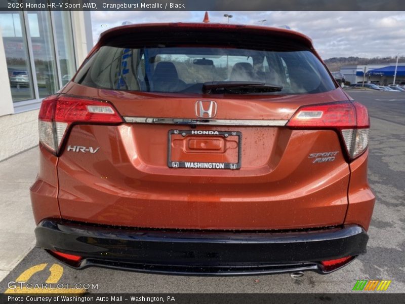 Orangeburst Metallic / Black 2020 Honda HR-V Sport AWD