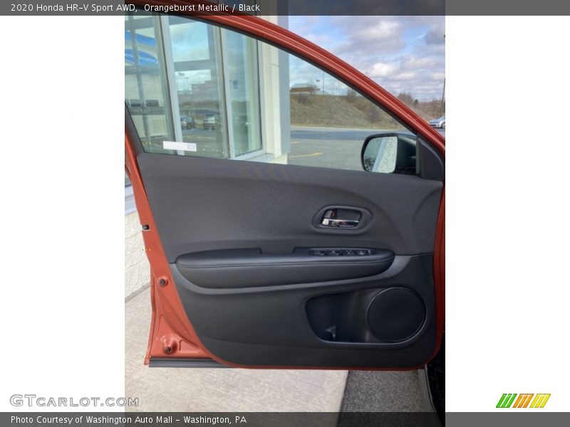 Orangeburst Metallic / Black 2020 Honda HR-V Sport AWD