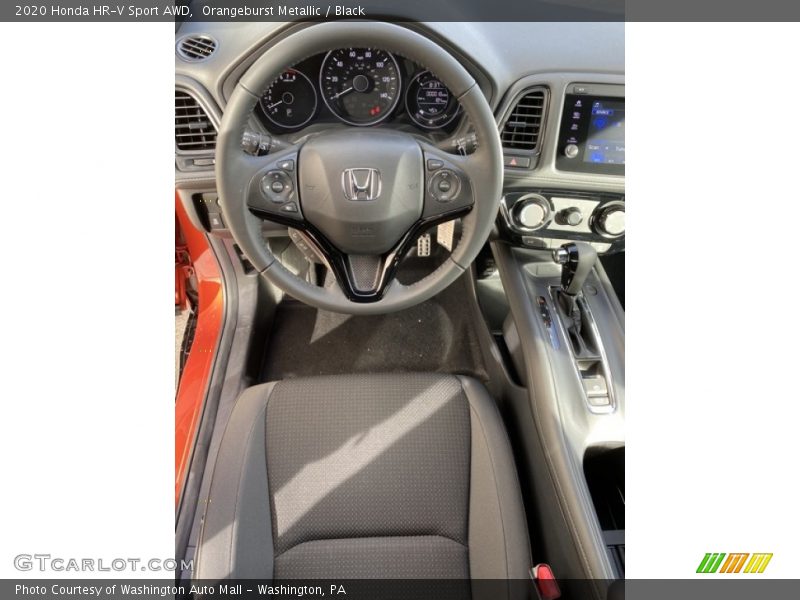 Orangeburst Metallic / Black 2020 Honda HR-V Sport AWD