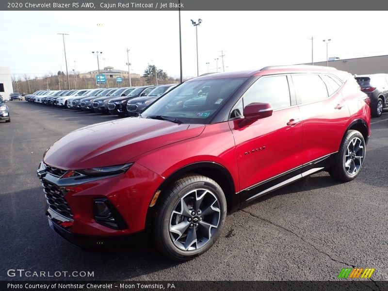 Cajun Red Tintcoat / Jet Black 2020 Chevrolet Blazer RS AWD