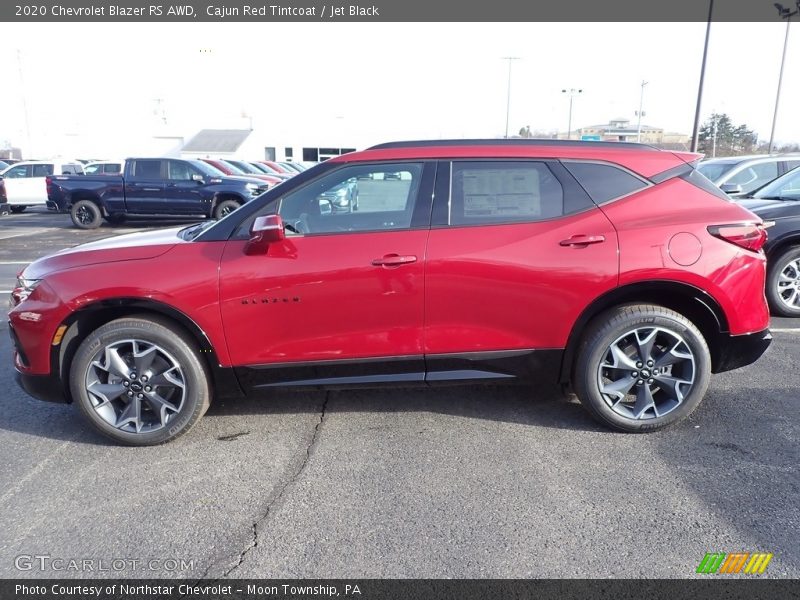 Cajun Red Tintcoat / Jet Black 2020 Chevrolet Blazer RS AWD