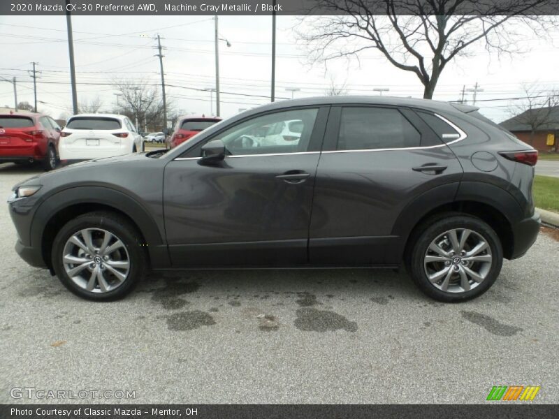 Machine Gray Metallic / Black 2020 Mazda CX-30 Preferred AWD