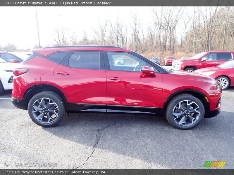 Cajun Red Tintcoat / Jet Black 2020 Chevrolet Blazer RS AWD