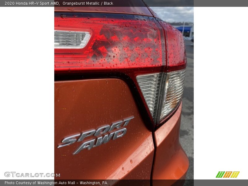 Orangeburst Metallic / Black 2020 Honda HR-V Sport AWD
