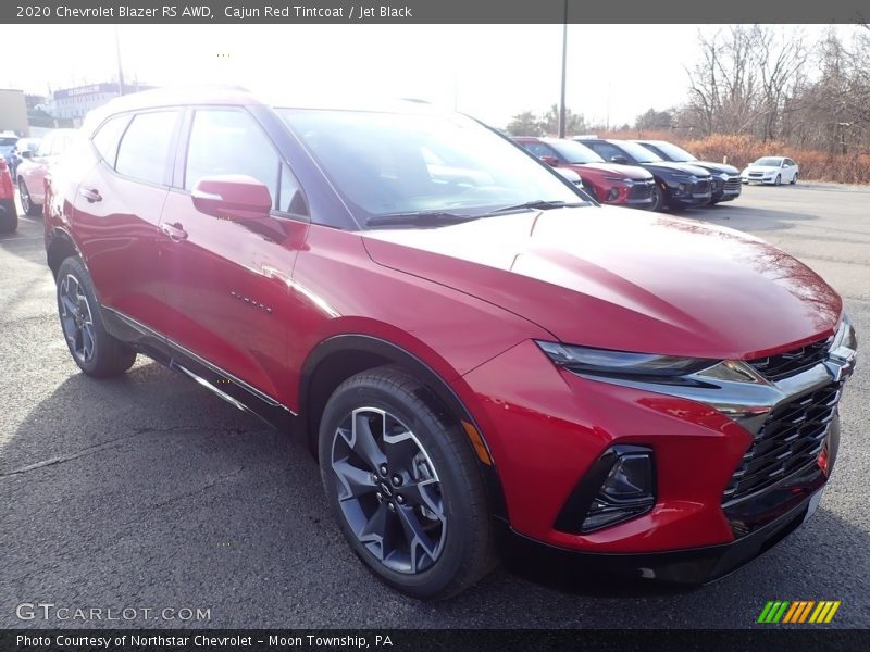 Cajun Red Tintcoat / Jet Black 2020 Chevrolet Blazer RS AWD