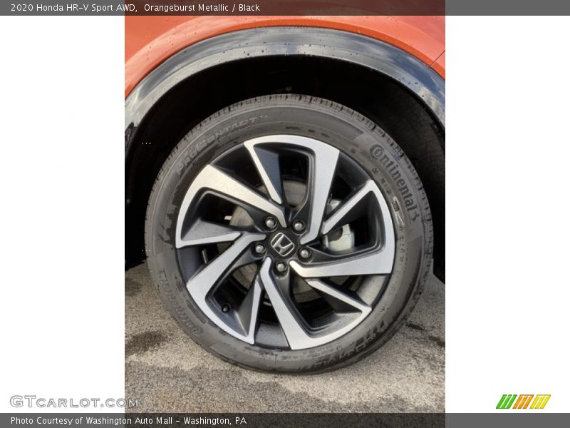 Orangeburst Metallic / Black 2020 Honda HR-V Sport AWD