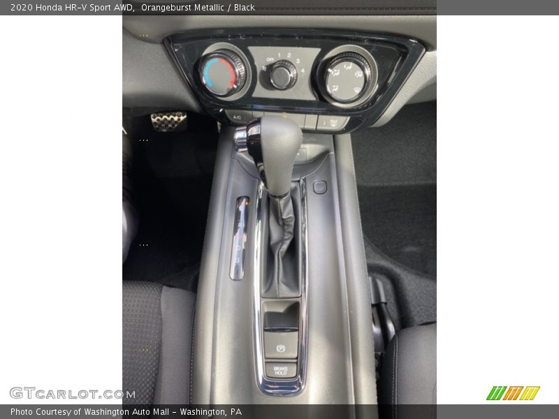 Orangeburst Metallic / Black 2020 Honda HR-V Sport AWD