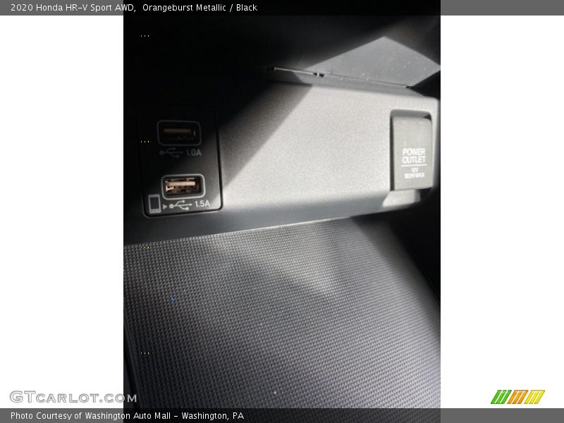 Orangeburst Metallic / Black 2020 Honda HR-V Sport AWD