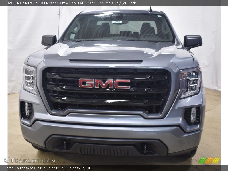 Satin Steel Metallic / Jet Black 2020 GMC Sierra 1500 Elevation Crew Cab 4WD