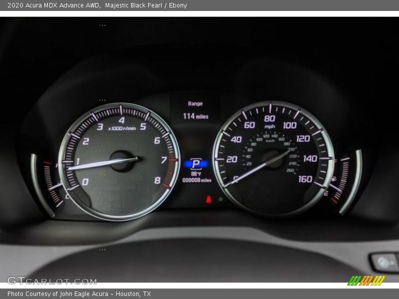  2020 MDX Advance AWD Advance AWD Gauges