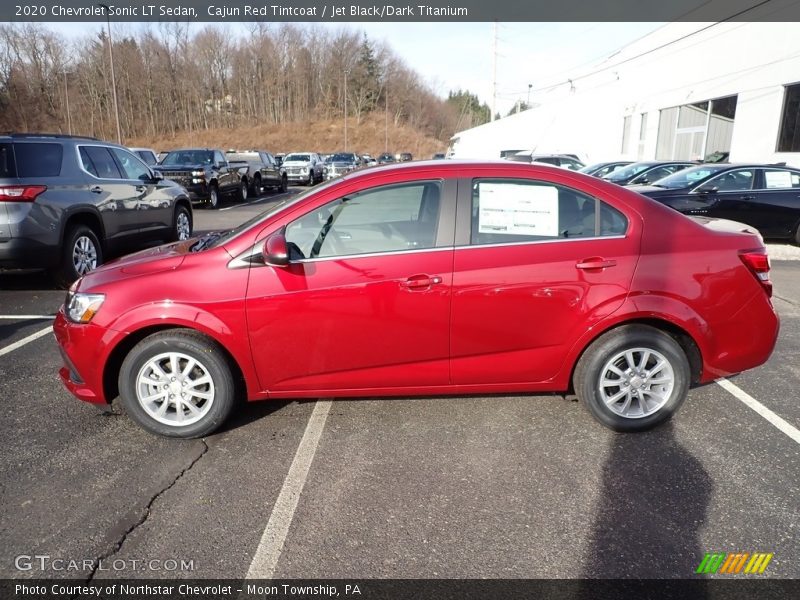  2020 Sonic LT Sedan Cajun Red Tintcoat