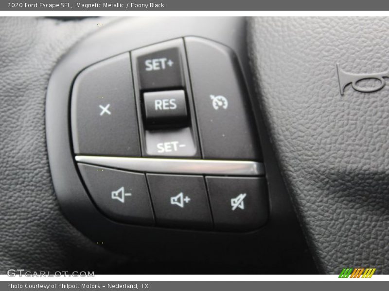 Magnetic Metallic / Ebony Black 2020 Ford Escape SEL