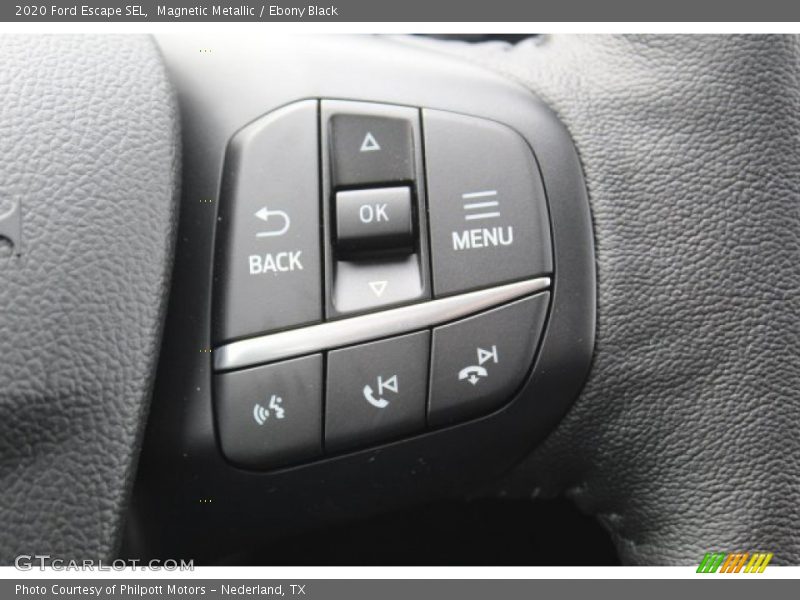 Magnetic Metallic / Ebony Black 2020 Ford Escape SEL