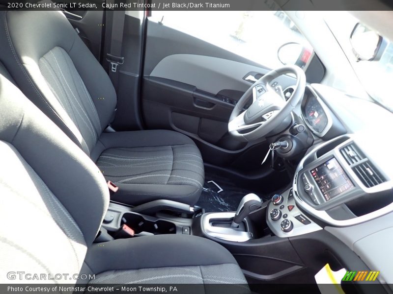Cajun Red Tintcoat / Jet Black/Dark Titanium 2020 Chevrolet Sonic LT Sedan