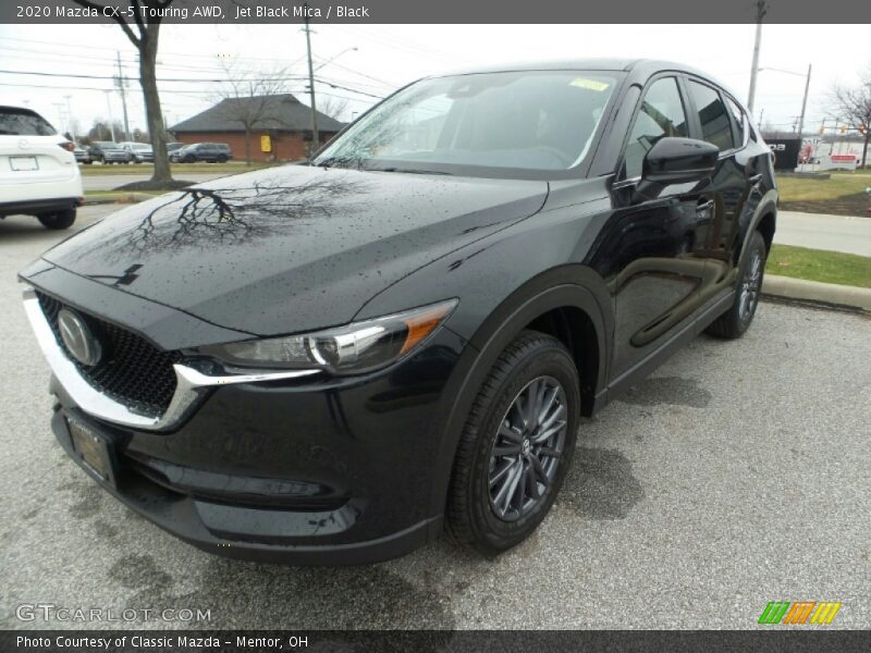 Jet Black Mica / Black 2020 Mazda CX-5 Touring AWD