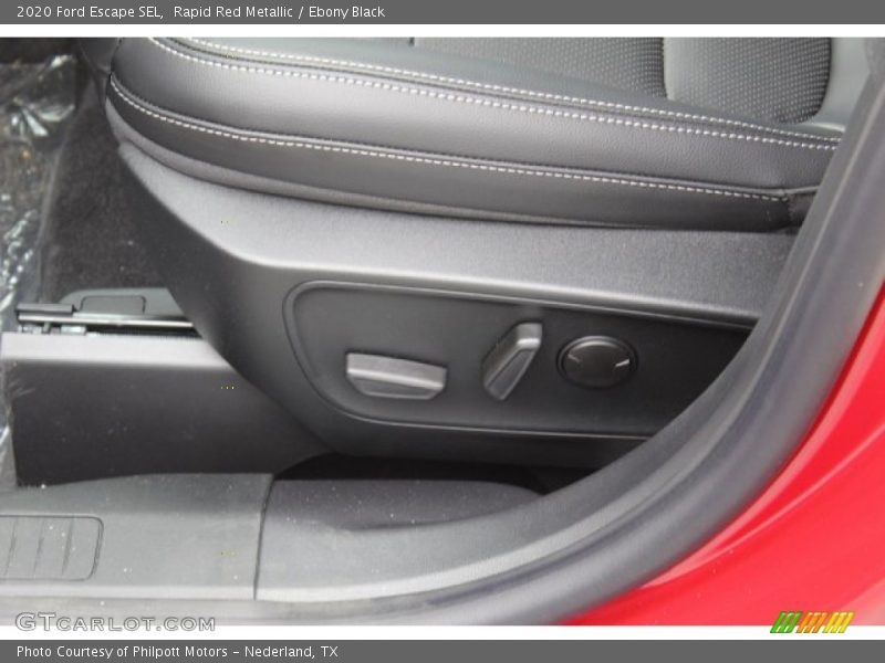 Rapid Red Metallic / Ebony Black 2020 Ford Escape SEL