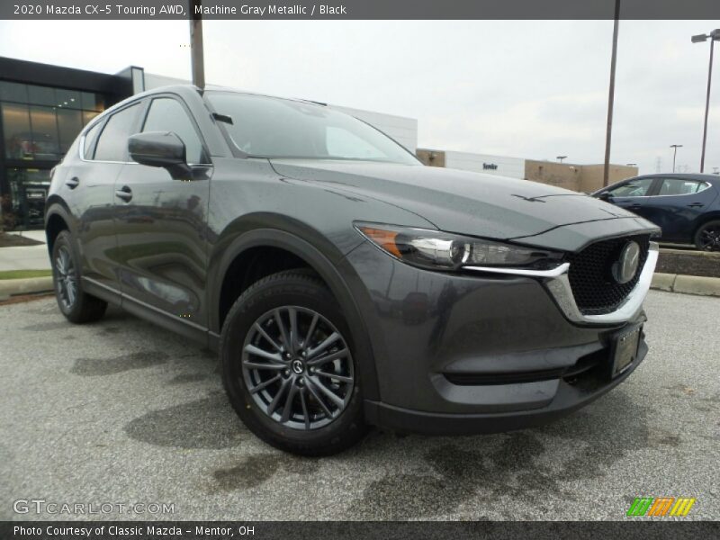 Machine Gray Metallic / Black 2020 Mazda CX-5 Touring AWD