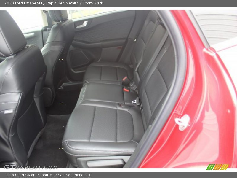 Rapid Red Metallic / Ebony Black 2020 Ford Escape SEL