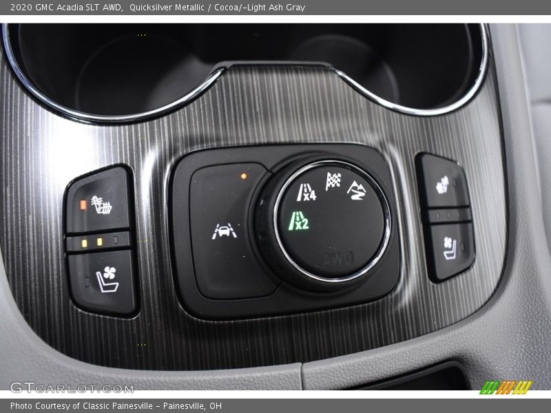 Controls of 2020 Acadia SLT AWD