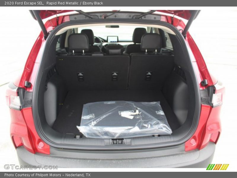 Rapid Red Metallic / Ebony Black 2020 Ford Escape SEL