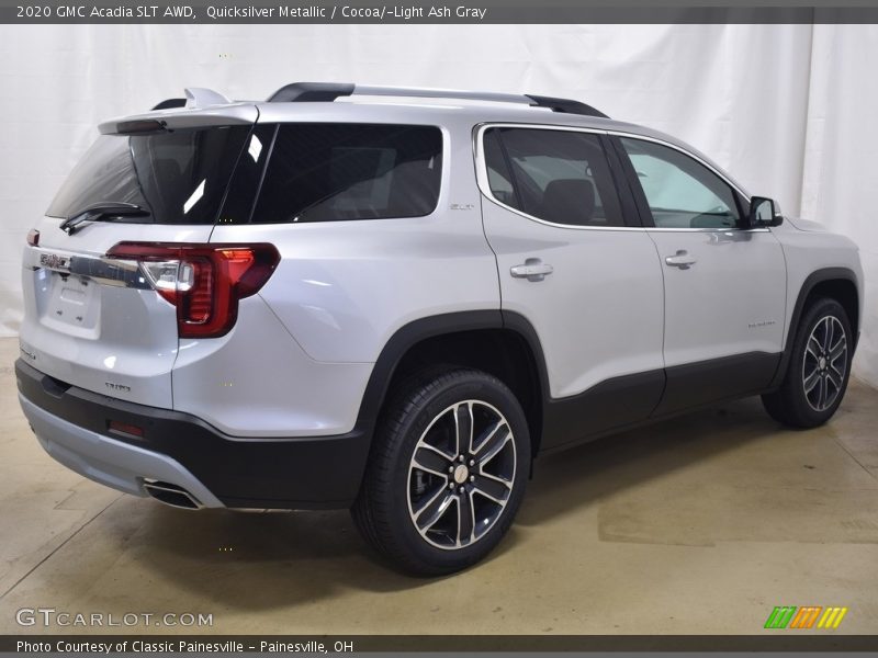 Quicksilver Metallic / Cocoa/­Light Ash Gray 2020 GMC Acadia SLT AWD