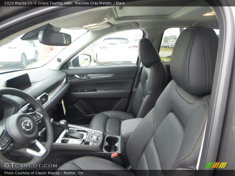 Machine Gray Metallic / Black 2020 Mazda CX-5 Grand Touring AWD