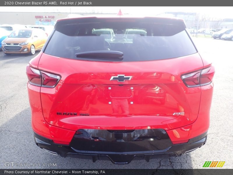 Red Hot / Jet Black 2020 Chevrolet Blazer RS AWD