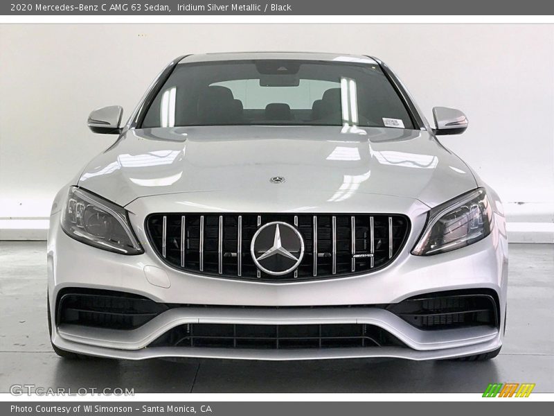 Iridium Silver Metallic / Black 2020 Mercedes-Benz C AMG 63 Sedan