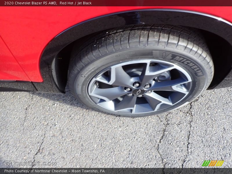 Red Hot / Jet Black 2020 Chevrolet Blazer RS AWD