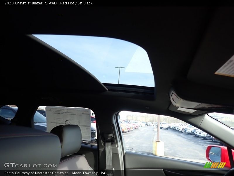 Red Hot / Jet Black 2020 Chevrolet Blazer RS AWD