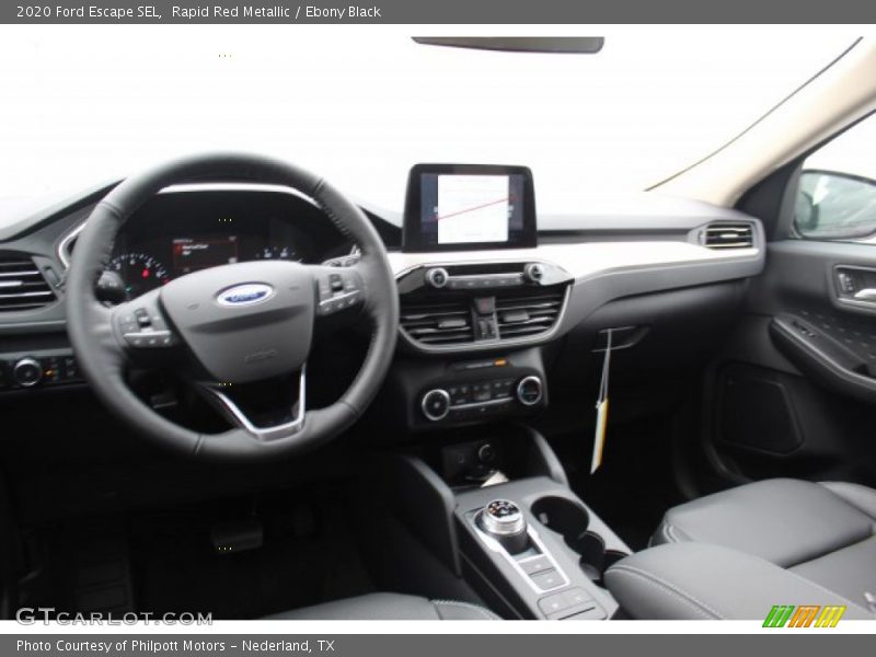 Rapid Red Metallic / Ebony Black 2020 Ford Escape SEL