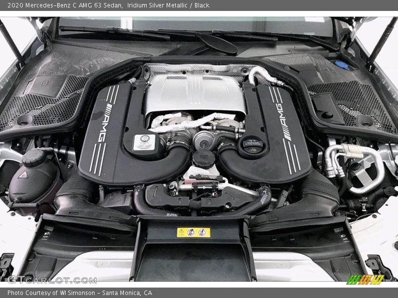  2020 C AMG 63 Sedan Engine - 4.0 Liter AMG biturbo DOHC 32-Valve VVT V8