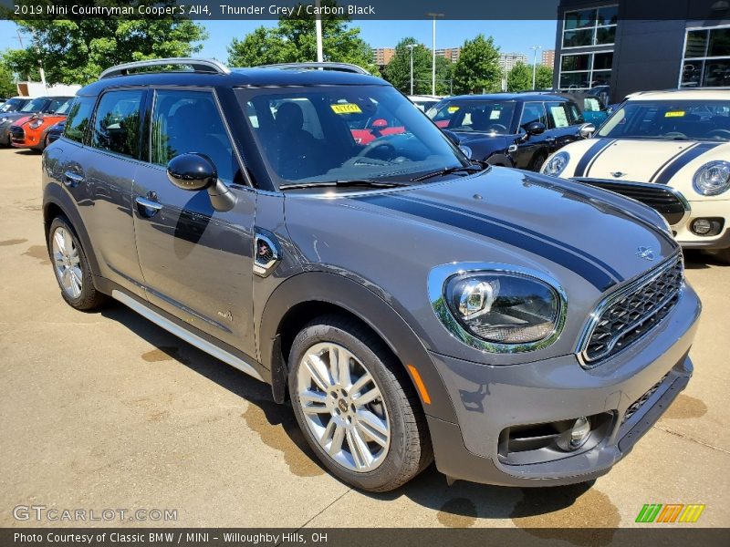 Thunder Grey / Carbon Black 2019 Mini Countryman Cooper S All4