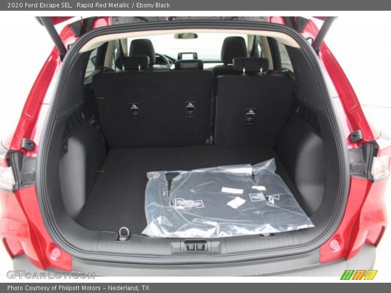Rapid Red Metallic / Ebony Black 2020 Ford Escape SEL