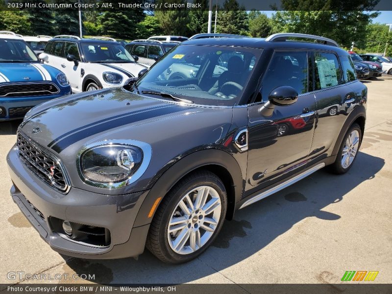 Thunder Grey / Carbon Black 2019 Mini Countryman Cooper S All4