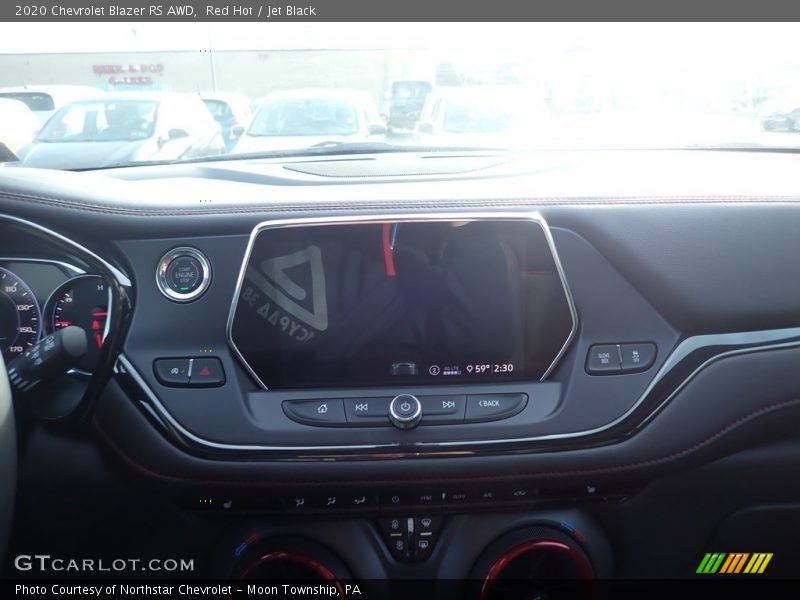 Red Hot / Jet Black 2020 Chevrolet Blazer RS AWD