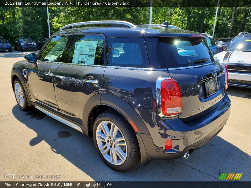 Thunder Grey / Carbon Black 2019 Mini Countryman Cooper S All4