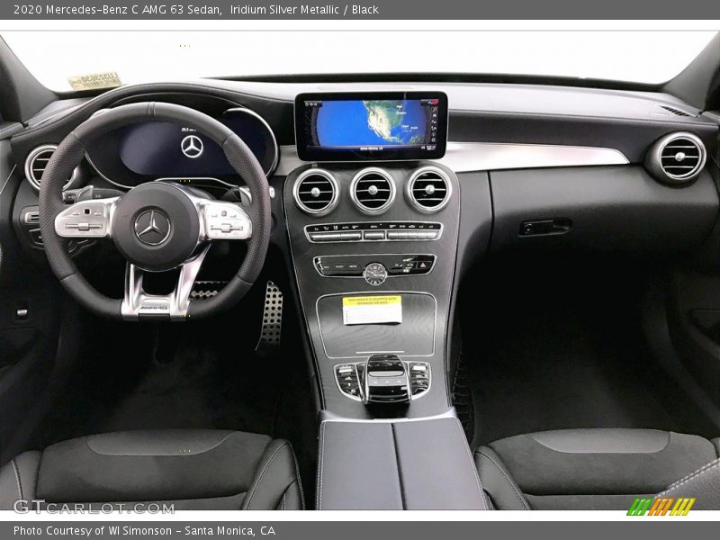 Dashboard of 2020 C AMG 63 Sedan