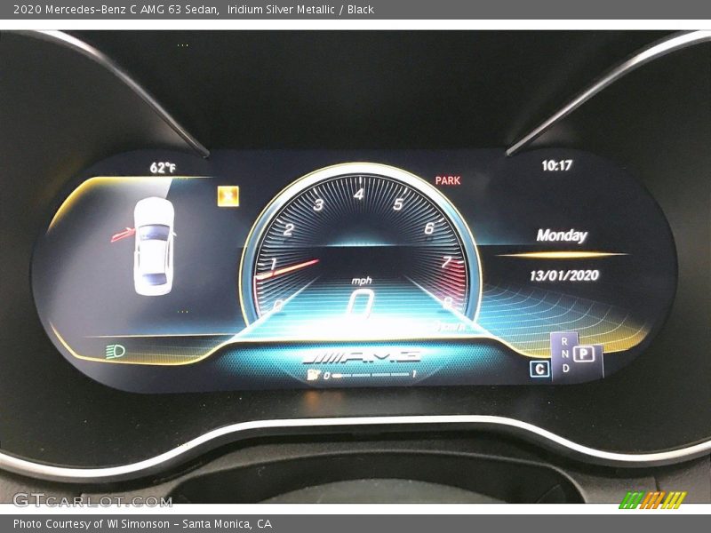  2020 C AMG 63 Sedan AMG 63 Sedan Gauges