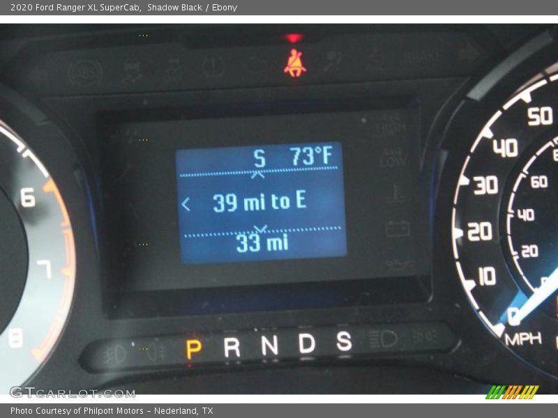 Shadow Black / Ebony 2020 Ford Ranger XL SuperCab