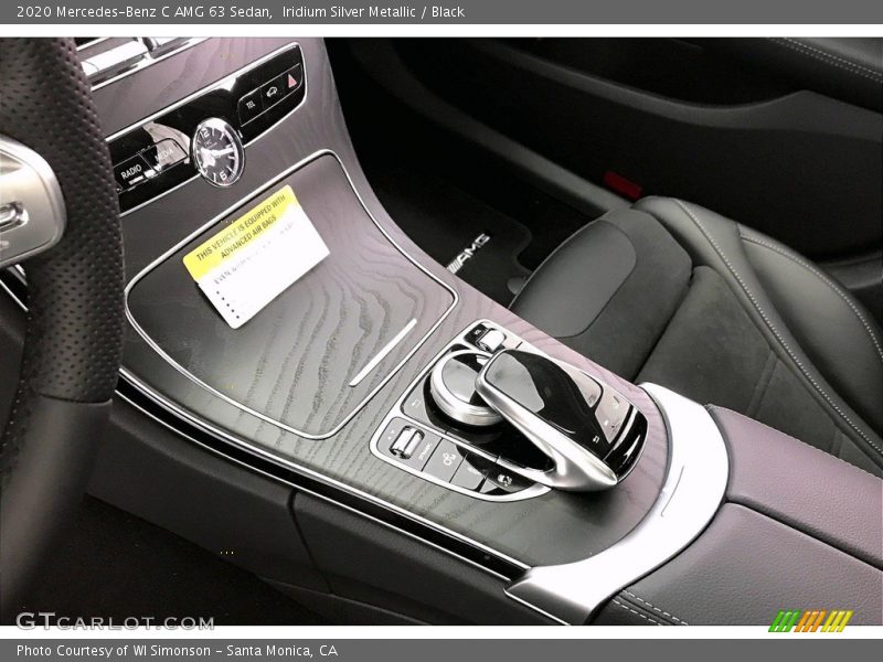 Controls of 2020 C AMG 63 Sedan