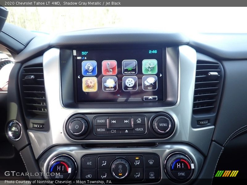 Shadow Gray Metallic / Jet Black 2020 Chevrolet Tahoe LT 4WD