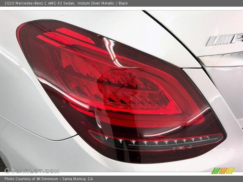 Iridium Silver Metallic / Black 2020 Mercedes-Benz C AMG 63 Sedan