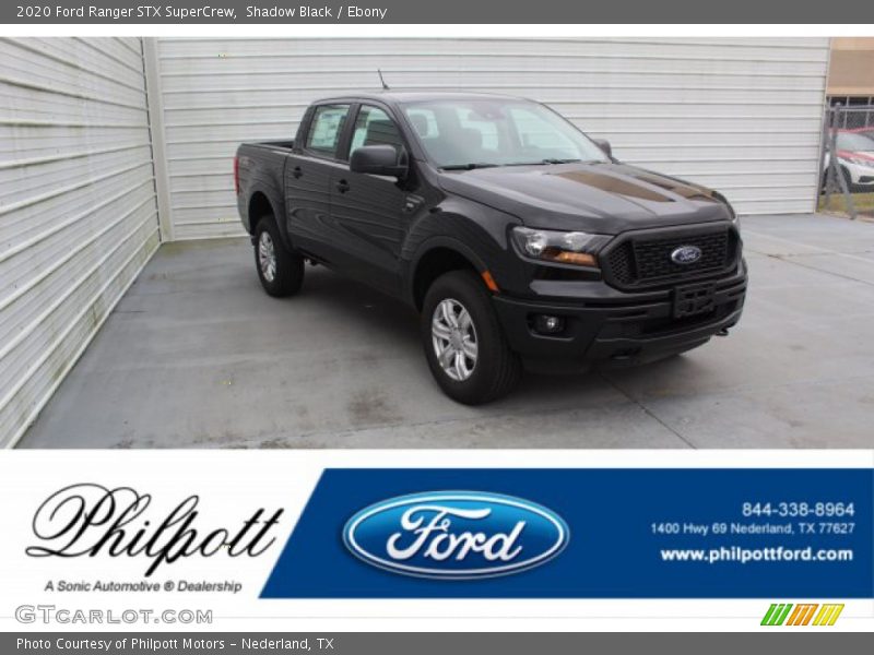 Shadow Black / Ebony 2020 Ford Ranger STX SuperCrew