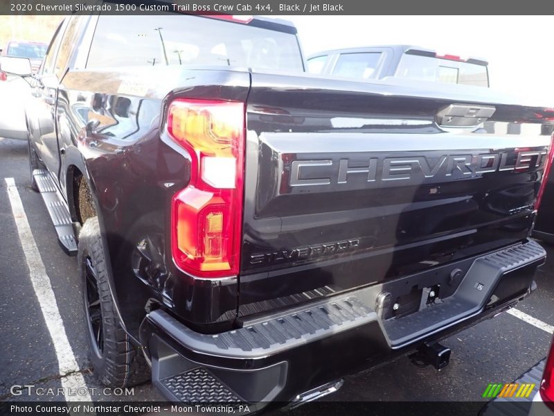 Black / Jet Black 2020 Chevrolet Silverado 1500 Custom Trail Boss Crew Cab 4x4