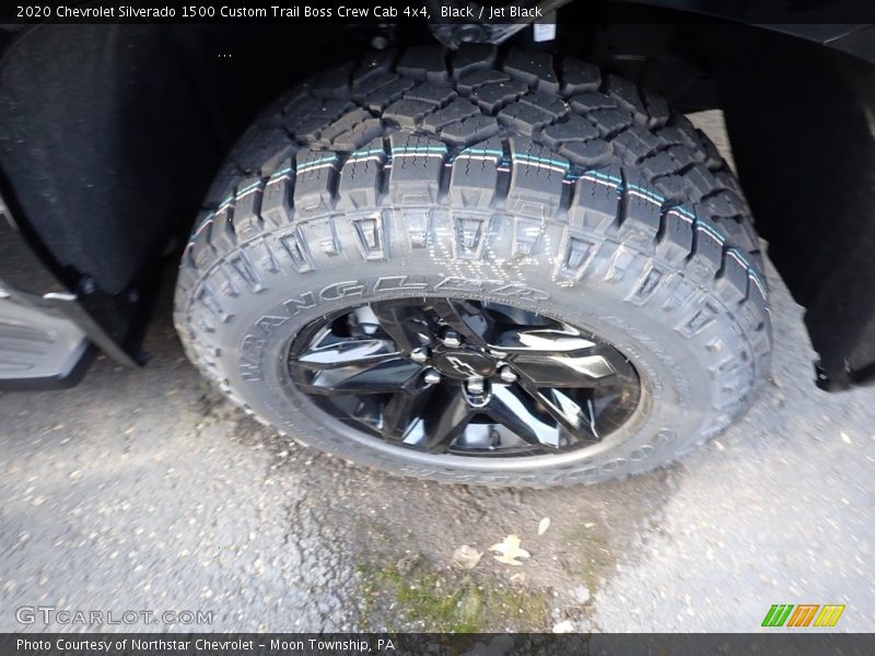 Black / Jet Black 2020 Chevrolet Silverado 1500 Custom Trail Boss Crew Cab 4x4