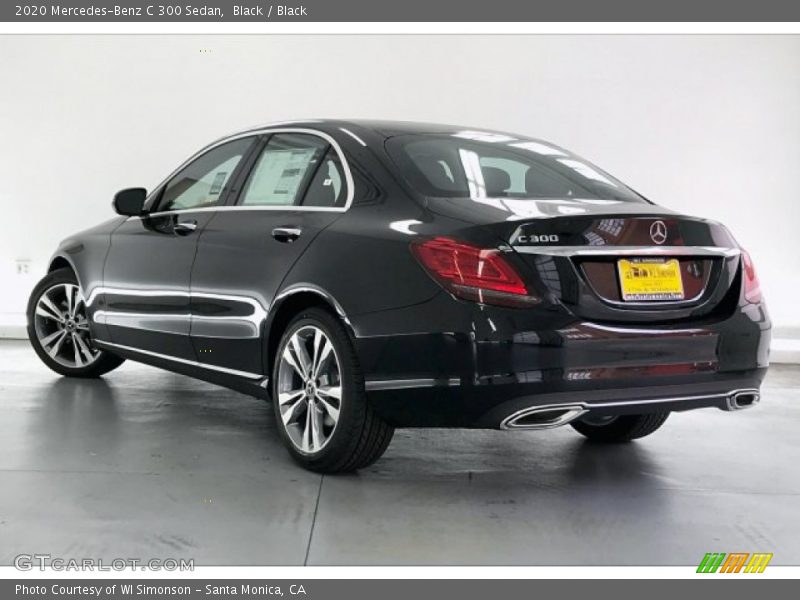 Black / Black 2020 Mercedes-Benz C 300 Sedan